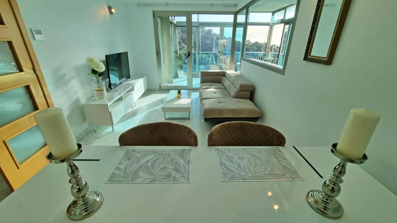 Skyline 14 Large And Sunny All-Day Balcony With Stunning Sea Views Benidorm Esterno foto