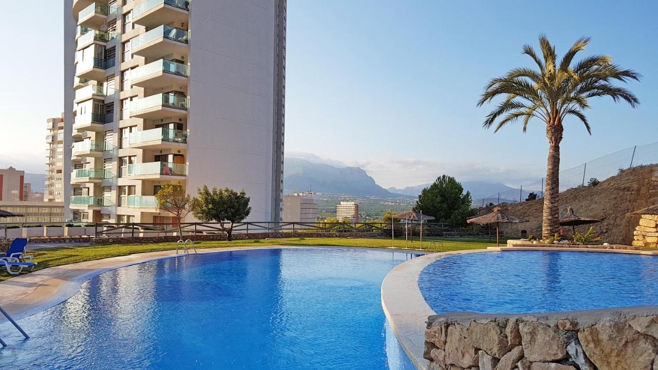 Skyline 14 Large And Sunny All-Day Balcony With Stunning Sea Views Benidorm Esterno foto