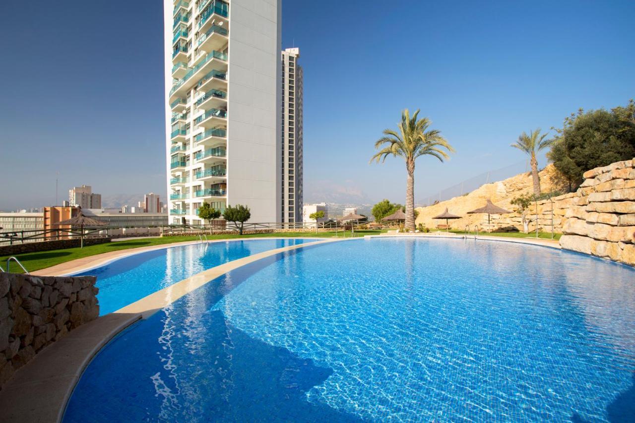 Skyline 14 Large And Sunny All-Day Balcony With Stunning Sea Views Benidorm Esterno foto